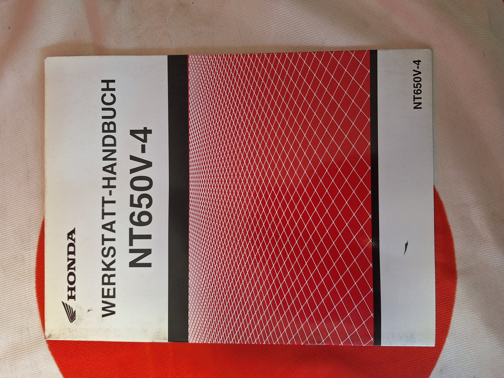 Picture of Werkstatthandbuch Nachtrag Honda  NT650V-4